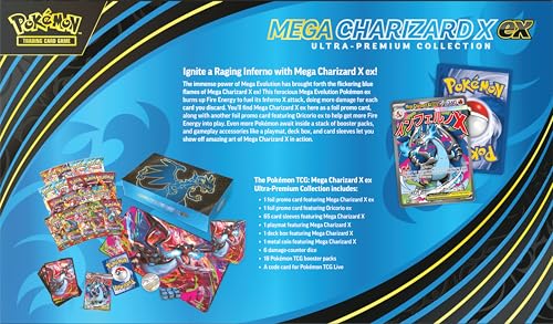 Pokémon Mega Charizard X ex Ultra Premium Collection